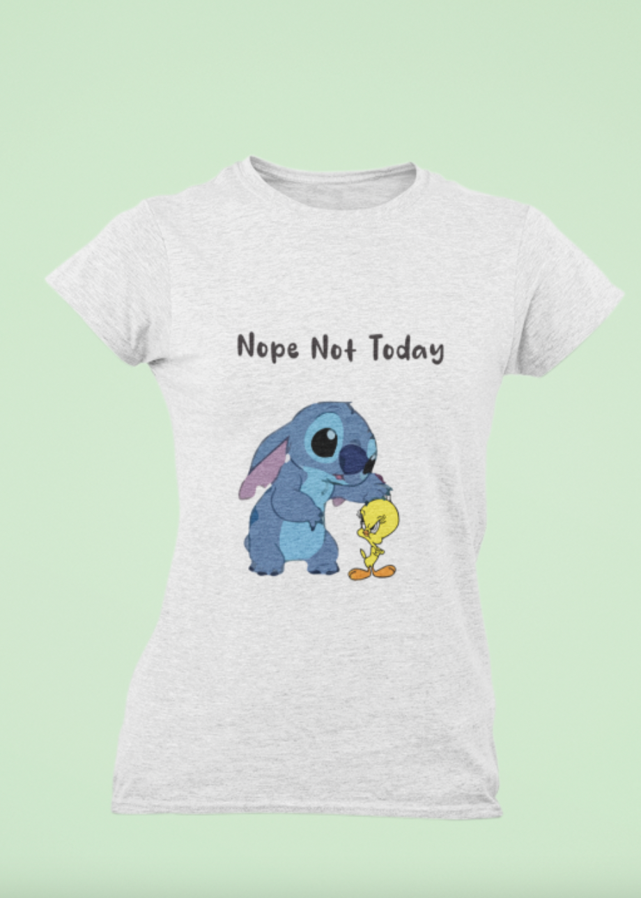 stitch and tweety bird shirt