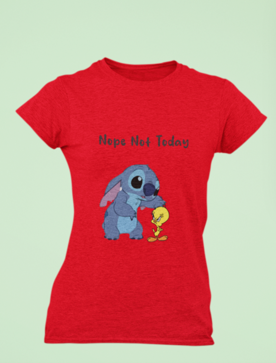 stitch and tweety bird shirt